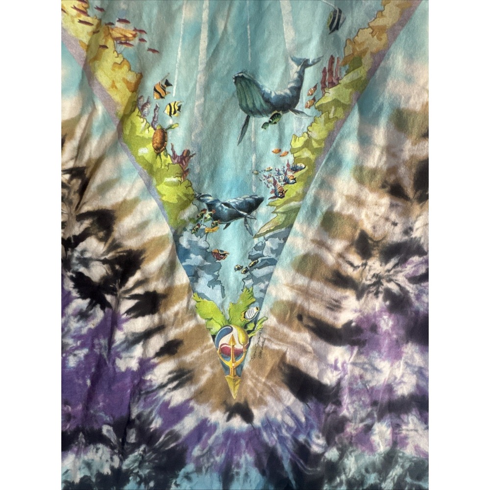 Vintage 1990 Liquid Blue Atlantis Kingdom T Shirt John Connell FOTL Tag AOP XXL - Picture 4 of 16